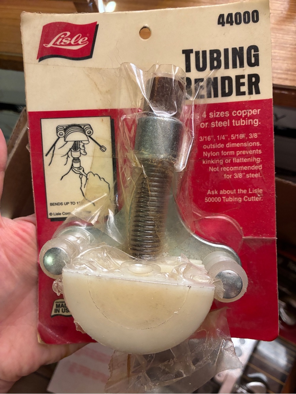 White Tubing Bender - Metal and Nylon Tube Bender Tool